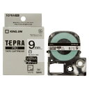 テプラ・プロ テープカートリッジ マットラベル 白 9mm SB9S キングジム 4971660764235(70セット)