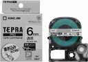 テプラ・プロ テープカートリッジ マットラベル 透明 6mm SB6T キングジム 4971660770090(70セット)