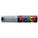 PC8K37 uni ポスカ 太字 灰 三菱鉛筆 4902778139035(290セット)