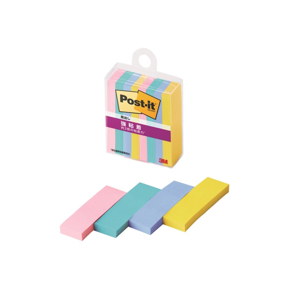 Color-Your-Story スリーエム_ポストイット　強粘着見出し　マルチカラー3　700SS-MC-3N /4550309342609
