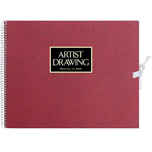 S53A-01 マルマン アーチストメダリオン スケッチブック F3 レッドS53A-01 マルマン 4979093053117(10セット)