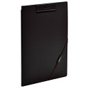 F-7560-24 リヒトラブ スマートフィット クリップファイル ブラック F-7560-24 リヒトラブ 4903419111700(10セット)(3)