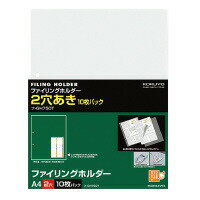 楽天オフィスジャパンフ-GH750T コクヨs&t ファイリングホルダー 2穴あき a4 インデックスラベル付 透明 フーgh750t コクヨ フ-GH750T　4901480205328