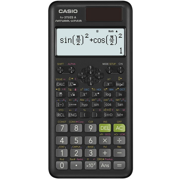 CASIO スタンダード関数電卓 FX-375ESA カシオ FX-375ESA-N 4549526608827