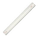 オリオンズ メタクリル両切直線定規 30cm 共栄プラスチック A-2530 4963346114342