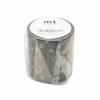 ù mtMorris & Co. Strawberry Thief Indigo/Mineral 50mm7m MTWILL...