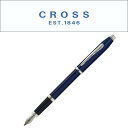 　商品番号:AT0086-103 ブランド名:クロス シリーズ名：センチュリー2 ニューフィニッシュ 種類：万年筆 機構：両用式 カラー：トランスルーセント ブルーラッカー サイズ：収納時全長：約134.7mm 筆記時全長：約151mm 軸径：約9.6mm（※クリップなどを除いた本体の最大幅） 重量：約23.5g 付属品：CROSSオリジナルボックス 保証書