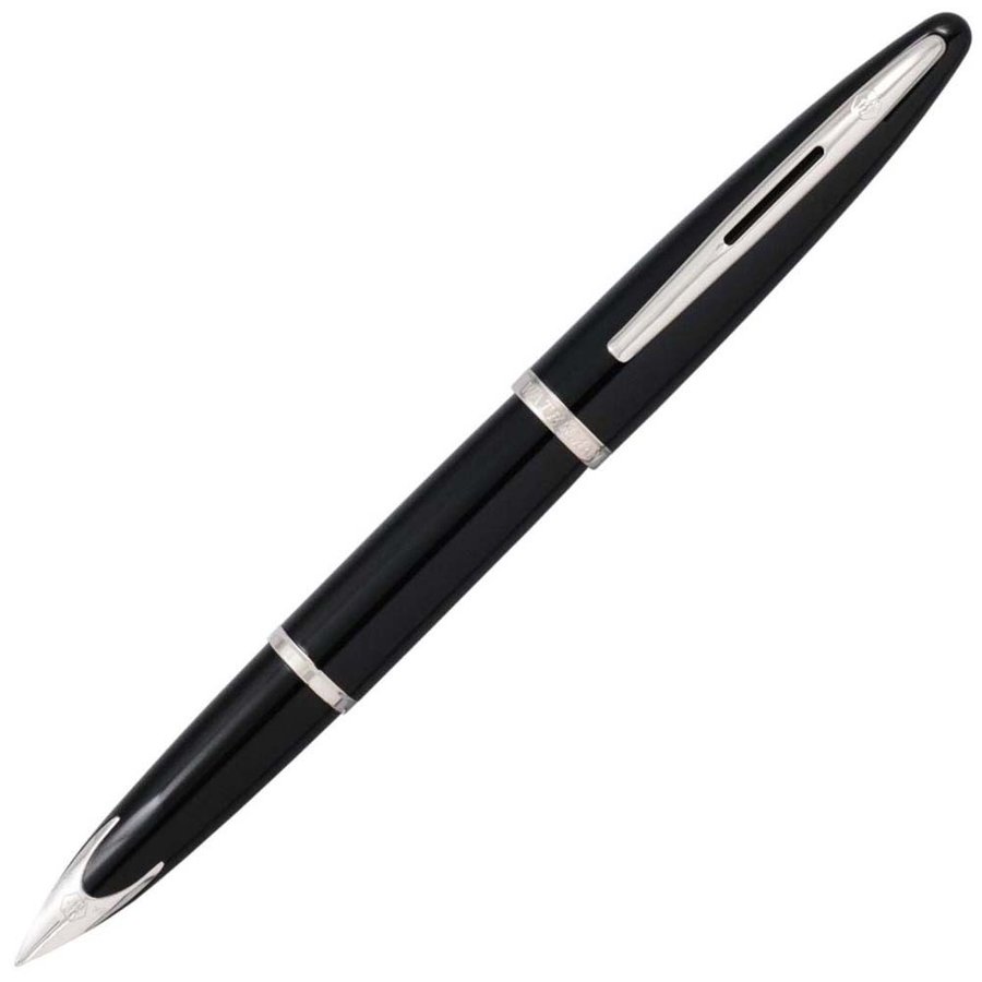 ウォーターマン 万年筆 WATERMAN ウォーターマン カレン ブラック・シー ST 万年筆 ペン先 M 中字 S0293960 国内正規品