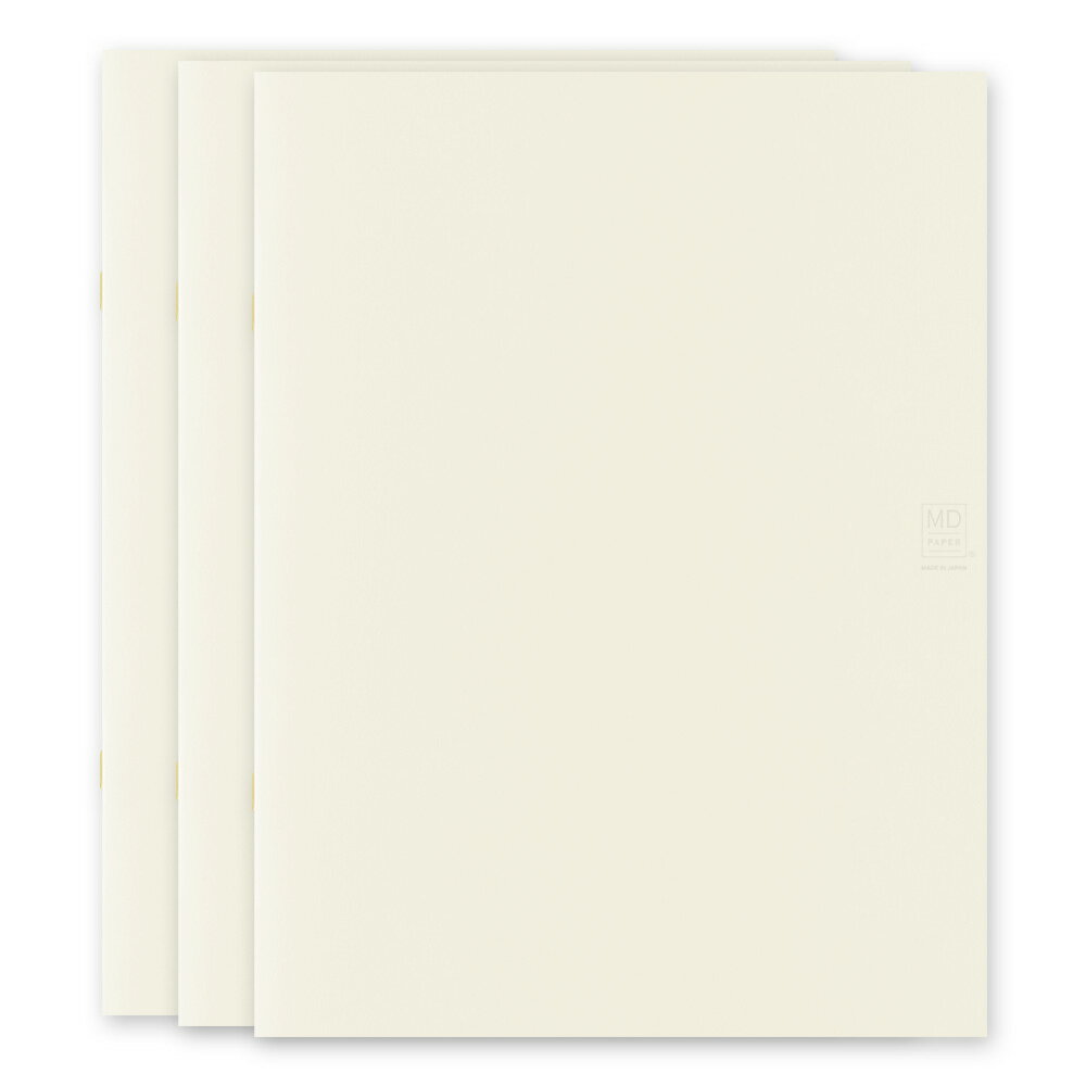 【RENEWAL】ミドリ_MDノートライト [A4変形判] 無罫 3冊組 （3セット）
