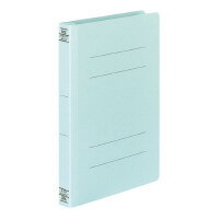 フ-W11B DR17406 フラットファイルW樹脂製とじ具 B5縦 25mmとじ 青 フ－W11NB コクヨ 4901480069074（10セット）