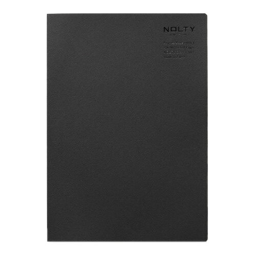 A5尺寸 - NOLTYノートA5アシメ黒 NTBNT1101 日本能率協会マネジメントセンター 4900855283893