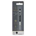 2020762 パーカークインクジェルインクリフィル ファインチップ ブラック - parker quink gel ink refill, fine tip , black 3026980207625