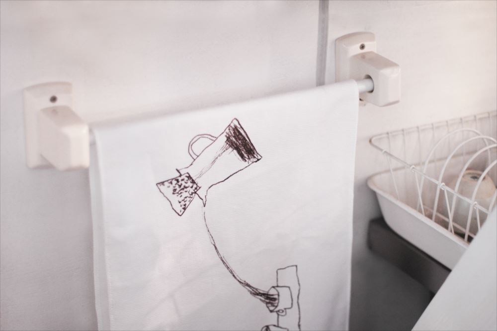 倉敷意匠 mitsou 厚地木綿手ぬぐい (コーヒー)