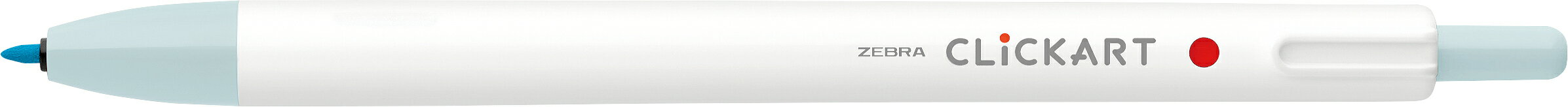 [ゆうパケット可/10個まで]ノック式水性カラーペン ゼブラ_クリッカート(新色★パウダーブルー) WYSS22-..