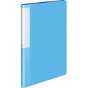 P3ラ-L20LB コクヨ クリヤーブック 固定式 ライトブルー A4 20枚 コクヨ 4901480214412(270セット)