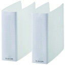 エレコム DVD・CDファイル CCD-B01WCR 2冊入 クリア 4953103433175(2)