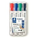 ステッドラー ルモカラーWBマーカー 4色セット 351 WP4 4007817328934