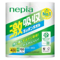 王子ネピア ネピア激吸収キッチンタオル4ロール 4901121335032