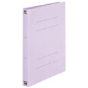プラス PPフラットFILE A4S厚綴No.121PW VL 1冊 4977564638924