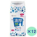 アイリスオーヤマ ウェットティッシュ凄厚詰替 AL65枚×12P 2147345346368(3)