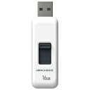 ARCHISS スライド式USBメモリ 16GB AS-016GU2-PSW 4582353599418(2)