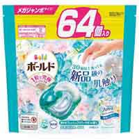 P＆G ボールドジェルボール4Dフレッシュ詰替64個 4987176264718