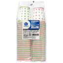 スマートバリュー カラー紙カップCC柄 7oz 80個 N026J-7C 4547345016151