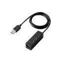 エレコム USBハブ ブラック U2H-TZ427BXBK 4953103374980(2)