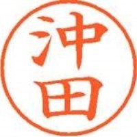 [ゆうパケット可/32個まで]シヤチハタ ネーム9既製 XL-9 0600 沖田 4974052111594