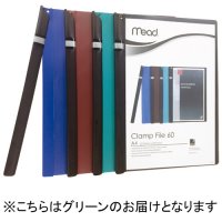 mead Mead クランプファイル M2003004 グリーン（5セット）