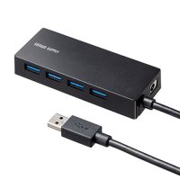 サンワサプライ HDD接続対応4ポートUSBハブUSB-3HTV433BK 4969887781913