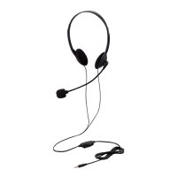 エレコム 4極 両耳オーバーヘッドセットHS-HP01STBK 4549550256810