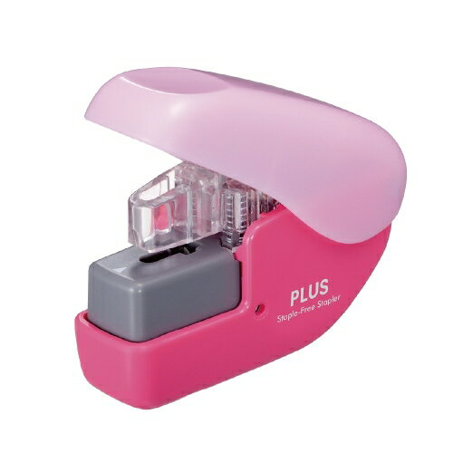 プラス ペーパークリンチミニ SL-104NB ピンク 4977564544843（10セット）