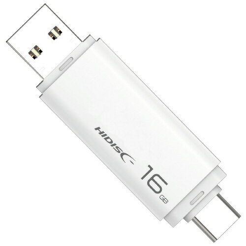 [ゆうパケット可/7個まで]USBメモリー Type-C/A 16GB HDUF134C16G3C HIDISC 4984279830390