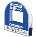 カッター付きで便利な両面テープ！テープ残量がすぐわかる小窓付。お好みのサイズに切りやすい目盛り付。カッター付。●両面テープ●一般用●寸法：幅15mm×長20m●テープ厚：0．1mm●基材：不織布●入数：1個●はく離紙目盛なし●JOINTEXオリジナル●SMARTVALUEスマートバリューThe double-stick tape which is with a cutter, and is convenient! With small window understanding a tape residual quantity immediately. With scale that it is easy to be under to favorite size. With cutter. ●Double-stick tape ●General business ●Dimensions: 15mm in width X long 20m ●Tape thickness: 0.1mm ●Base material: Nonwoven fabric ●入数: One ●There is no detachment paper scale ●JOINTEX original ●SMARTVALUE smart valueHow to order in shopping cart