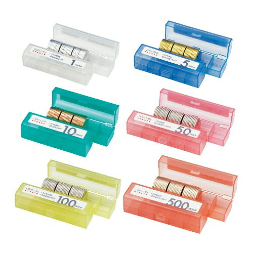 オープン工業 コインケース 9本6種類セット M-915 4970115550799（60セット）