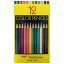 トンボ鉛筆 色鉛筆紙箱CQ-NA12CJT 12色 4901991020151（90セット）