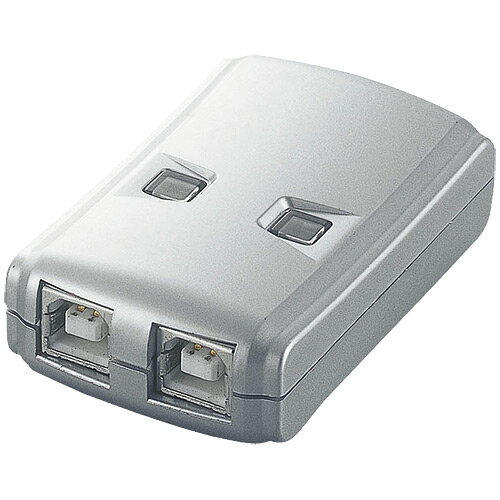 エレコム USB2.0手動切替器 2切替 USS2-W2 4953103060142（10セット）