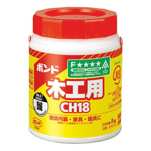 コニシ ボンドCH18 #40127 木工用 1kg 4901490401277（60セット） 1