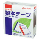 ニチバン 製本テープ BK-25 25mm×10m 銀 4987167013134