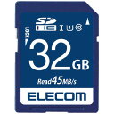 エレコム SDHCメモリカード 32GB MF-FS032GU11R 4953103319912