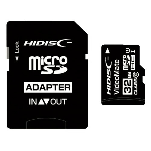 HIDISC ビデオ録画用microSDカード 32GB 4984279232132（30セット）