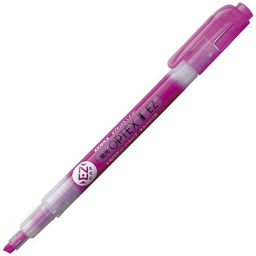 ゼブラ 蛍光オプテックス1 EZ 赤紫 WKS11-WR 4901681339709（5セット）