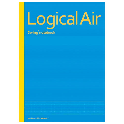 ナカバヤシ ロジカルエアノート5冊セミB5 A罫 4902205627623（70セット）