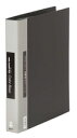 クリアーファイル カラーベース差し替え式 黒 139W キングジム 4971660165704(40セット)