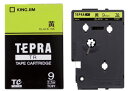 テプラTR テープカートリッジ カラーラベル パステル 黄 9mm TC9Y キングジム 4971660750702(50セット)