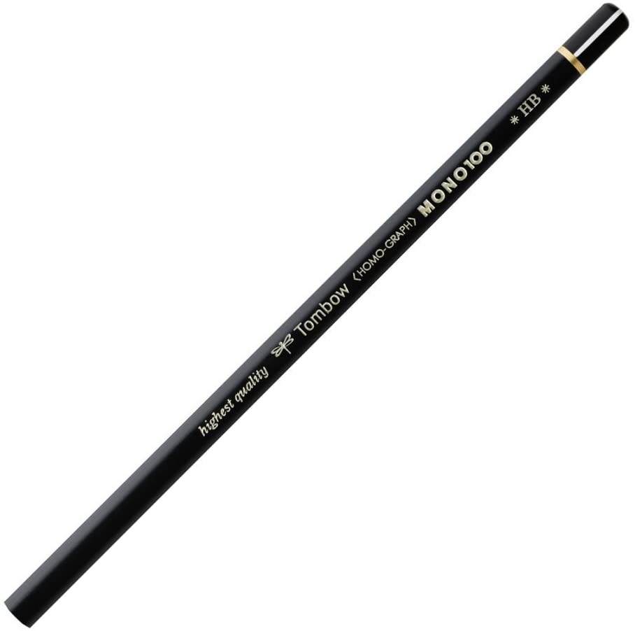 [ゆうパケット可 6個まで] トンボ鉛筆 鉛筆 MONO モノ100 HB 1ダース MONO-100HB 4901991000016