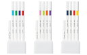 三菱鉛筆 Uni ユニ 色鉛筆に近い0.9のカラー芯「EMOTT（エモット）pencil ペンシル」（No1リフレッシュカラー+No2トロピカルカラー+No3ノスタルジックカラー）3種セット
