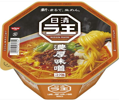 オフィスジャパン 日清 ラ王 濃厚味噌 118g ×12個