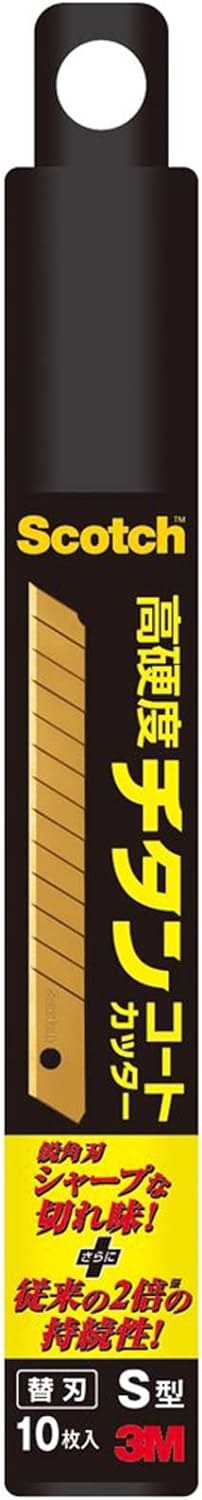3M スコッチ チタンコートカッター 替え刃 Sサイズ 10枚 TI-CRS10(20セット)